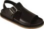 Buttero Flat Sandals Zwart Heren - Thumbnail 2