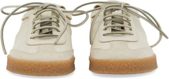 Buttero Italiaanse Leren Sneaker voor Vrouwen White Dames