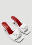 By FAR Heeled Mules White Dames - Thumbnail 2