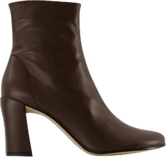 By FAR Leather boots Brown Dames