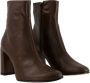 By FAR Leather boots Brown Dames - Thumbnail 3