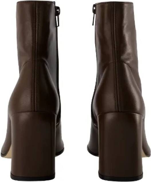 By FAR Leather boots Brown Dames