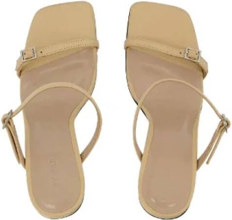 By FAR Leather heels Beige Dames