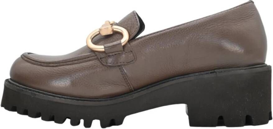 CafèNoir Lage Schoenen Xv1072 Fango Brown Dames