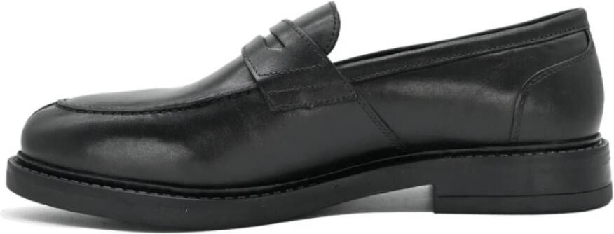 CafèNoir Stijlvolle Mocassins in Zwart Black Heren