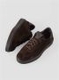 Calce Bruine Leren Sneakers X1581 Brown Heren - Thumbnail 4