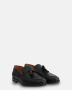 Calce Zwarte Loafers met Geweven Bovenwerk Black Heren - Thumbnail 2