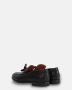 Calce Zwarte Loafers met Geweven Bovenwerk Black Heren - Thumbnail 3