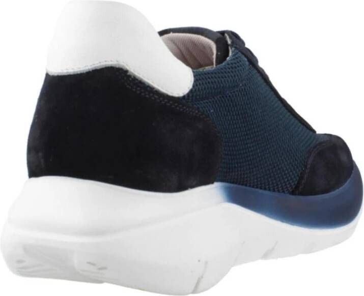 Callaghan Algoritme Sneakers van Stof en Suède Blue Heren