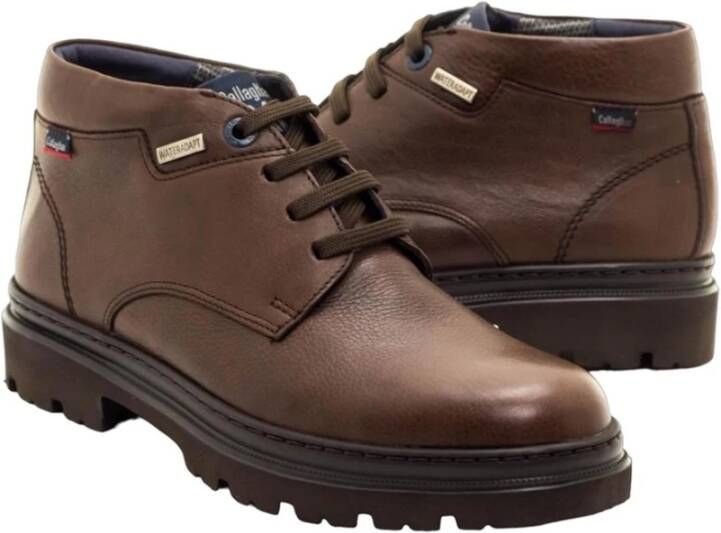 Callaghan Bruine Goretex Leren Herenlaarzen Brown Heren