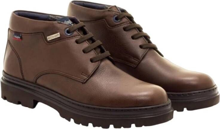 Callaghan Bruine Goretex Leren Herenlaarzen Brown Heren