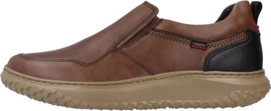 Callaghan Casual Leren Loafers Brown Heren