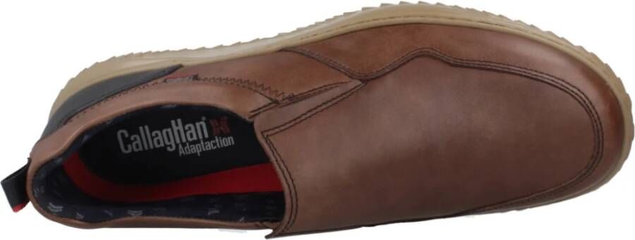 Callaghan Casual Leren Loafers Brown Heren