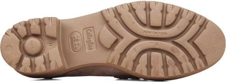 Callaghan Dames Freestyle Suède Mocassins met Accessoire Brown Dames