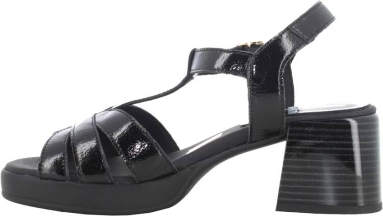 Callaghan Dames Sandalen met Hak Zwart Black Dames