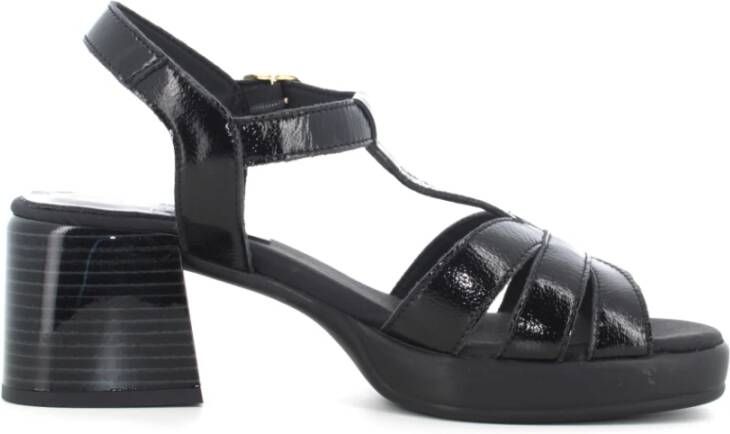 Callaghan Dames Sandalen met Hak Zwart Black Dames