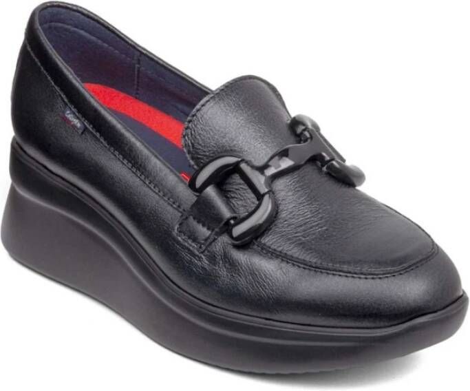 Callaghan Hanna Zwarte Mocassin Schoen Black Dames