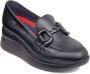 Callaghan Hanna Zwarte Mocassin Schoen Black Dames - Thumbnail 2