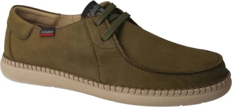 Callaghan Heren Wallaby Schoen in Khaki Green Heren