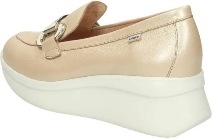 Callaghan Klassieke Loafers voor Heren Beige Dames