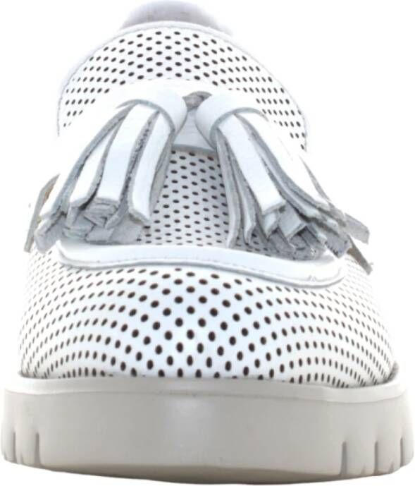 Callaghan Klassieke Witte Mocassins White Dames