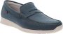 Callaghan Leren Heren Instappers Slip-On Stijl Blue Dames - Thumbnail 7