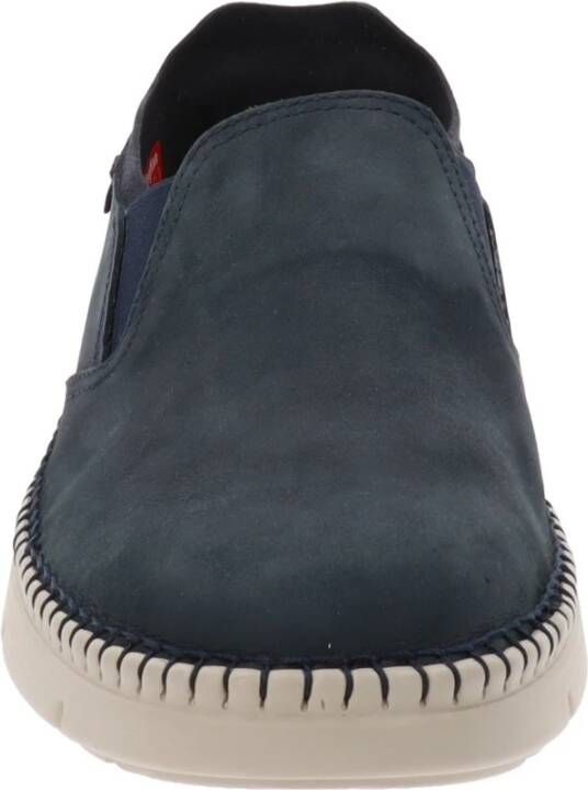 Callaghan Leren Heren Loafers Slip-On Stijl Blue Dames