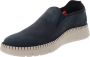 Callaghan Leren Heren Loafers Stijlvol Comfort Blue Heren - Thumbnail 4