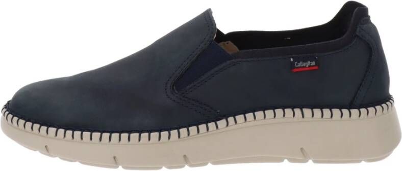 Callaghan Leren Heren Loafers Stijlvol Comfort Blue Heren