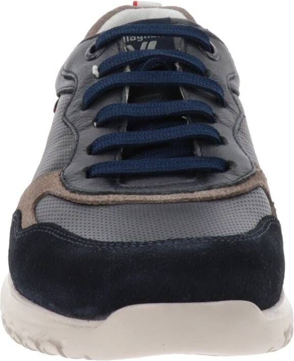 Callaghan Leren Heren Sneakers Comfort Stijl Blue Heren