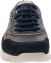 Callaghan Leren Heren Sneakers Comfort Stijl Blue Heren - Thumbnail 2