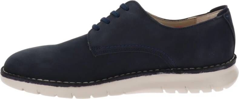 Callaghan Leren Heren Sneakers Stijlvol Comfort Blue Heren