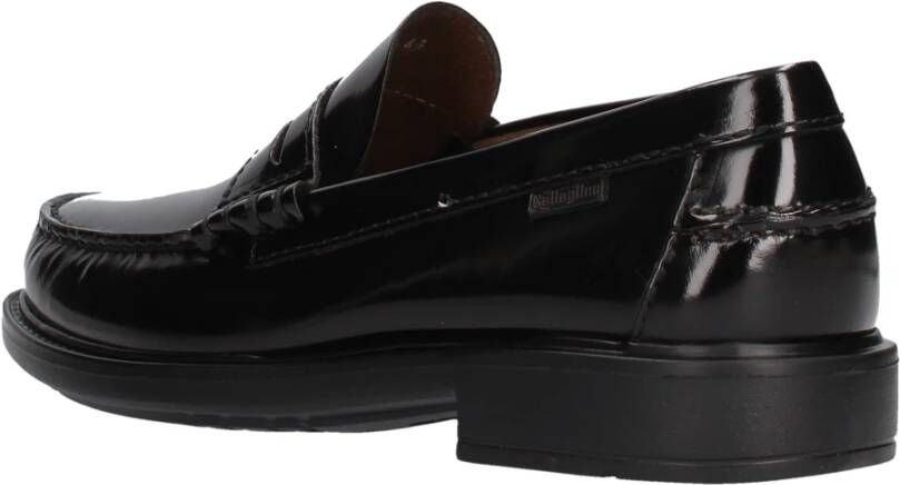 Callaghan Premium Leren Loafer met Spectaculaire Afwerking Black Heren