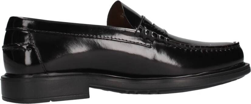 Callaghan Premium Leren Loafer met Spectaculaire Afwerking Black Heren