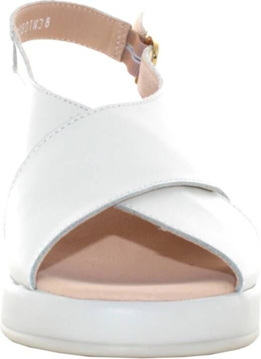 Callaghan Witte hak sandalen White Dames