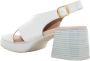 Callaghan Witte hak sandalen White Dames - Thumbnail 8