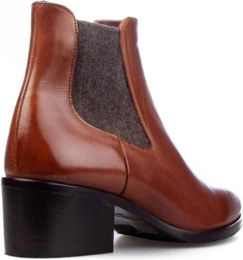 Calpierre Ankle Boots Bruin Dames