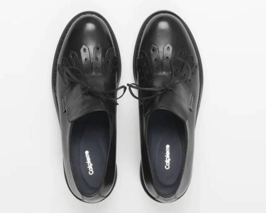 Calpierre Stijlvolle Loafers voor Heren Black Dames