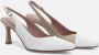 Calpierre Witte Hak Pumps White Dames - Thumbnail 2