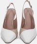 Calpierre Witte Hak Pumps White Dames - Thumbnail 3