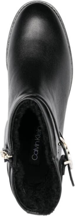 Calvin Klein Ankle Boots Black Dames