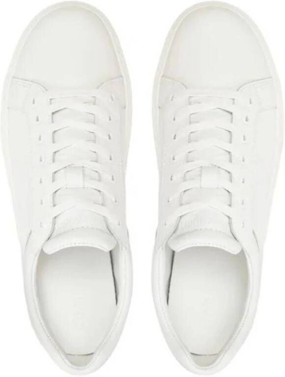 Calvin Klein Archief Streep Lage Top Sneakers White Heren