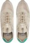 Calvin Klein Beige Sneakers Vetersluiting Suède Beige Heren - Thumbnail 4