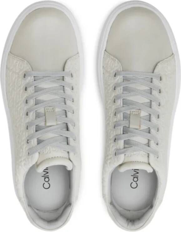 Calvin Klein Beige Veterschoenen Beige Heren