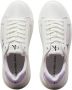 Calvin Klein Bright White Pastel Lilac Sneakers White Dames - Thumbnail 4