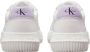 Calvin Klein Bright White Pastel Lilac Sneakers White Dames - Thumbnail 5