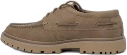 Calvin Klein Casual Leren Jurkschoenen Brown Heren