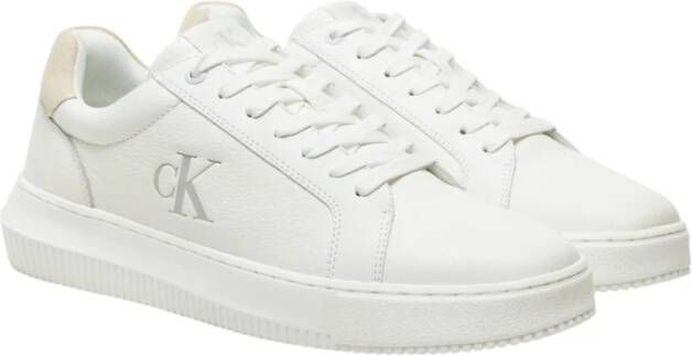 Calvin Klein Casual Sneaker Schoenen voor Mannen White Heren