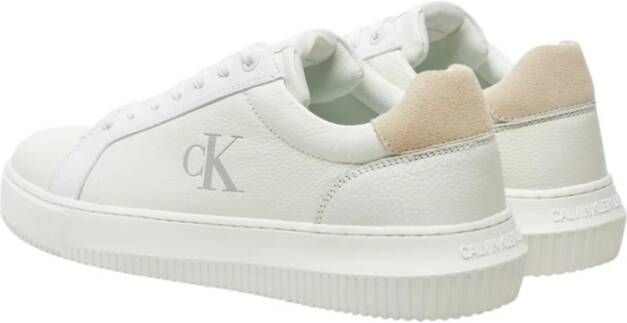 Calvin Klein Casual Sneaker Schoenen voor Mannen White Heren