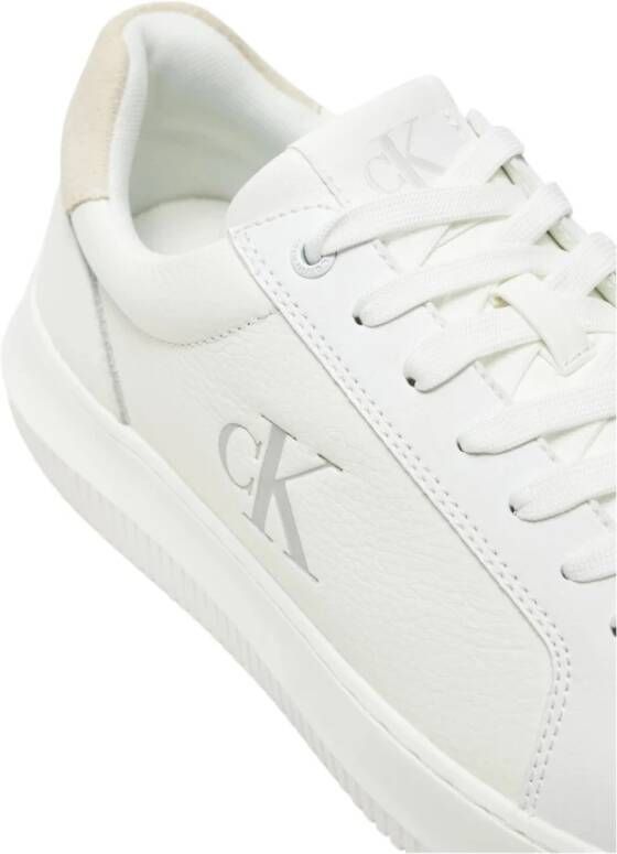 Calvin Klein Casual Sneaker Schoenen voor Mannen White Heren